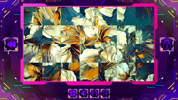 Twizzle Puzzle: Flowers screenshot 1