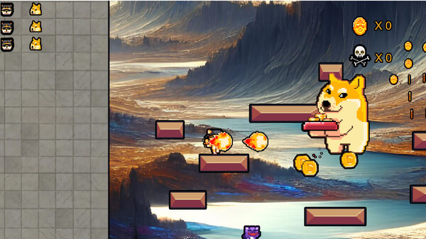 Doge Head Attack Screenshot