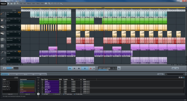 MAGIX Music Maker 2015 screenshot 1