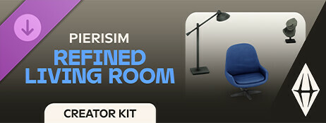 The Sims™ 4 Refined Living Room Kit cover art