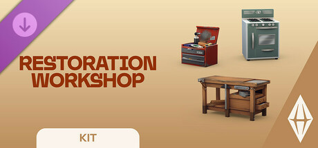 The Sims™ 4 Restoration Workshop Kit cover art