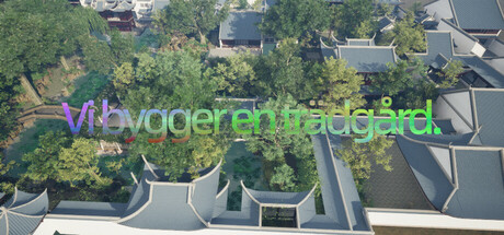 Vi bygger en trädgård.