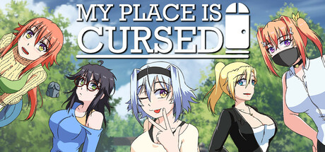 MY PLACE IS CURSED cover art