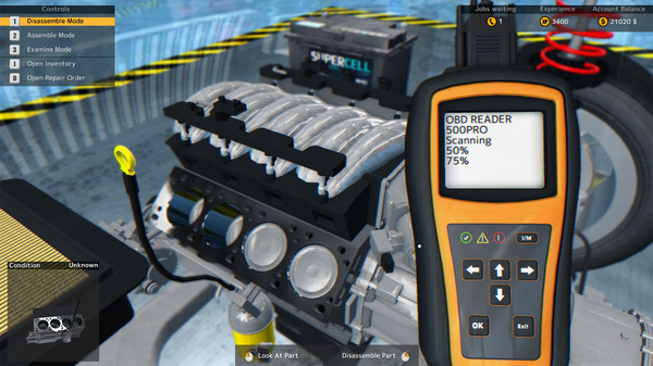 Screenshot z Car Mechanic Simulator 2015
