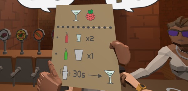 Скриншот из Bar Night VR