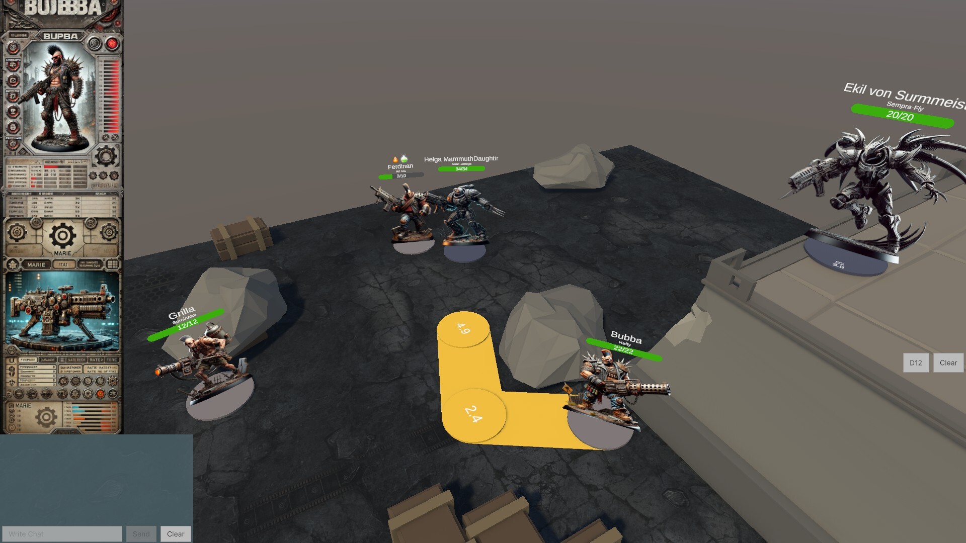 Skirmish Game Simulator 遊戲畫面 2