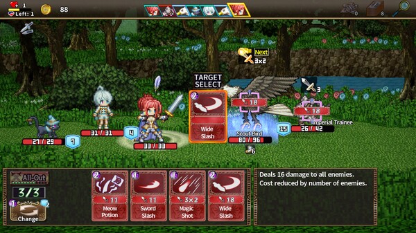 Screenshot of Novel Rogue