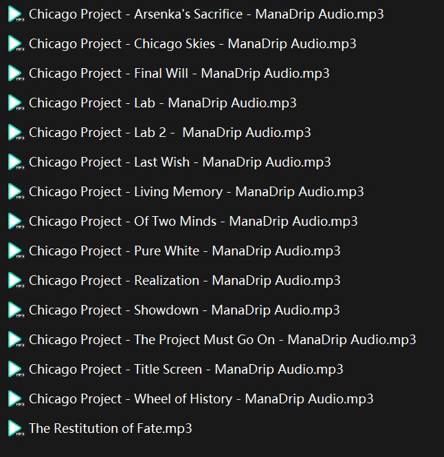 Chicago Project Soundtrack Featured Screenshot #1