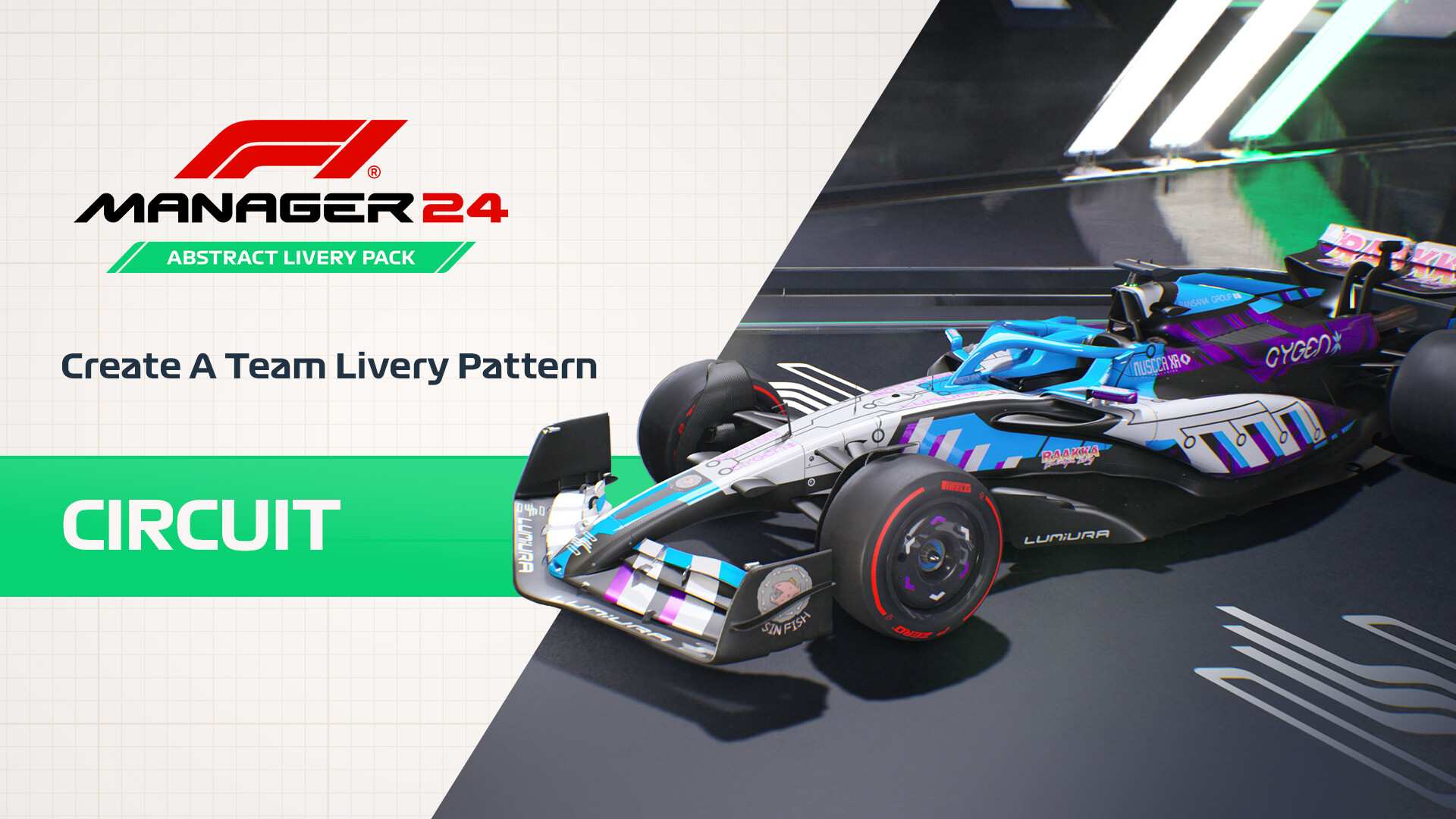 F1® Manager 2024: Abstract Livery Pack  Featured Screenshot #1