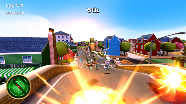 Screenshot z Coffin Dodgers
