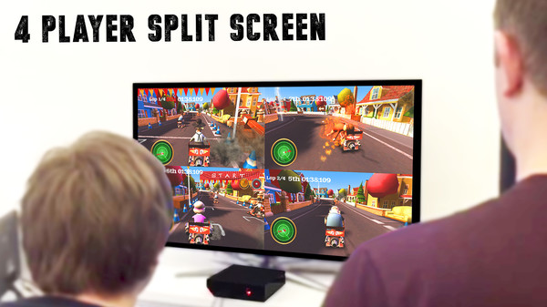 Screenshot z Coffin Dodgers