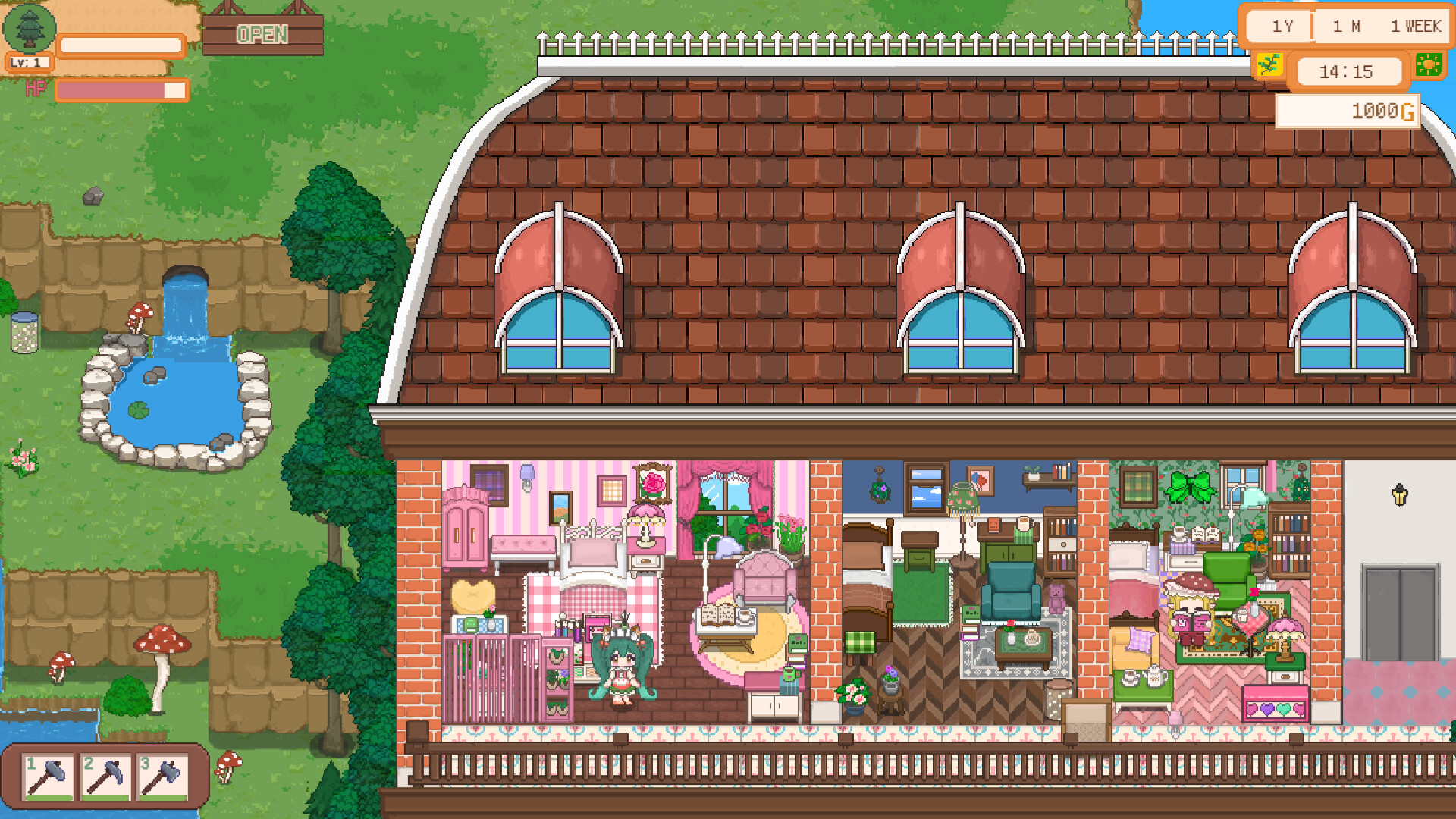 #1. StarMoon Forest (Steam) De: VC Power Studio