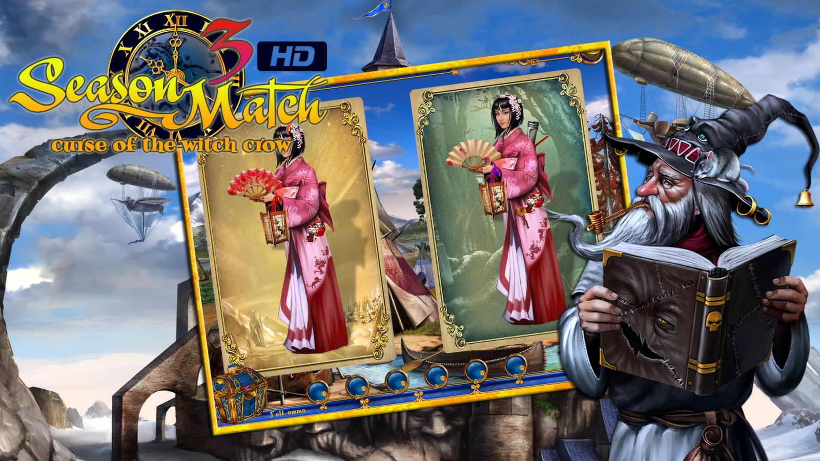 Season Match 3 — Curse of the Witch Crow