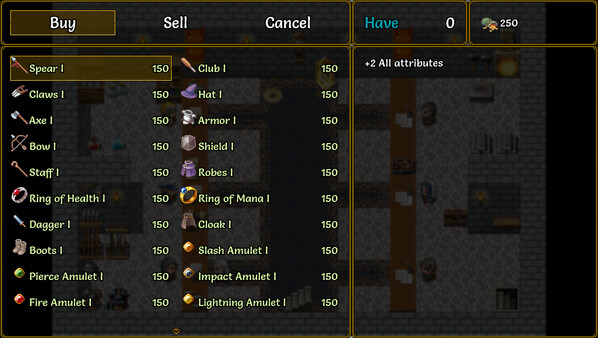 Claritas - Dungeon Crawler RPG.