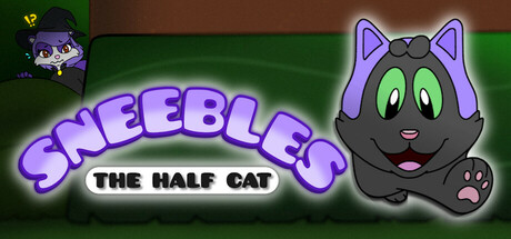 Sneebles The Half Cat banner