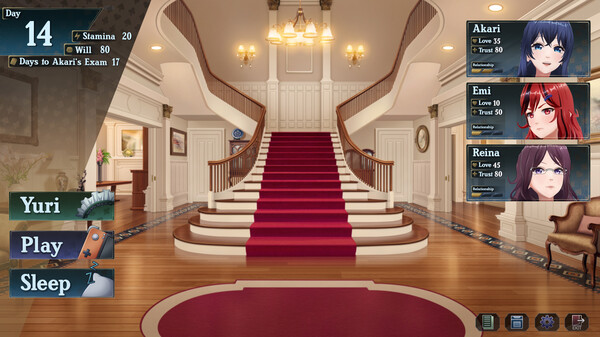 Love Mansion scene