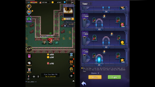 Скриншот 3 из игры Pixel Dungeon RPG