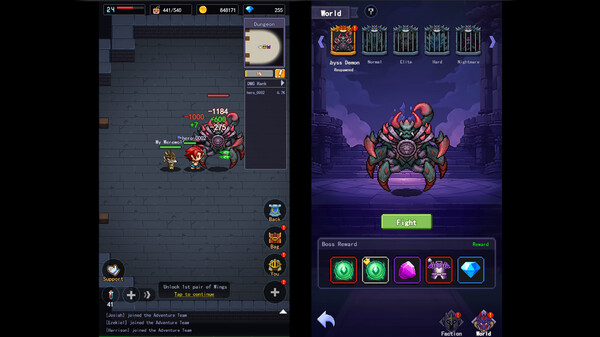 Скриншот 5 из игры Pixel Dungeon RPG
