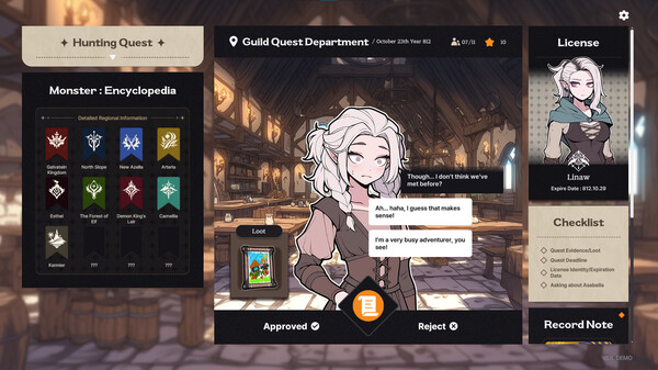 Galvatein : Adventurers' Guild