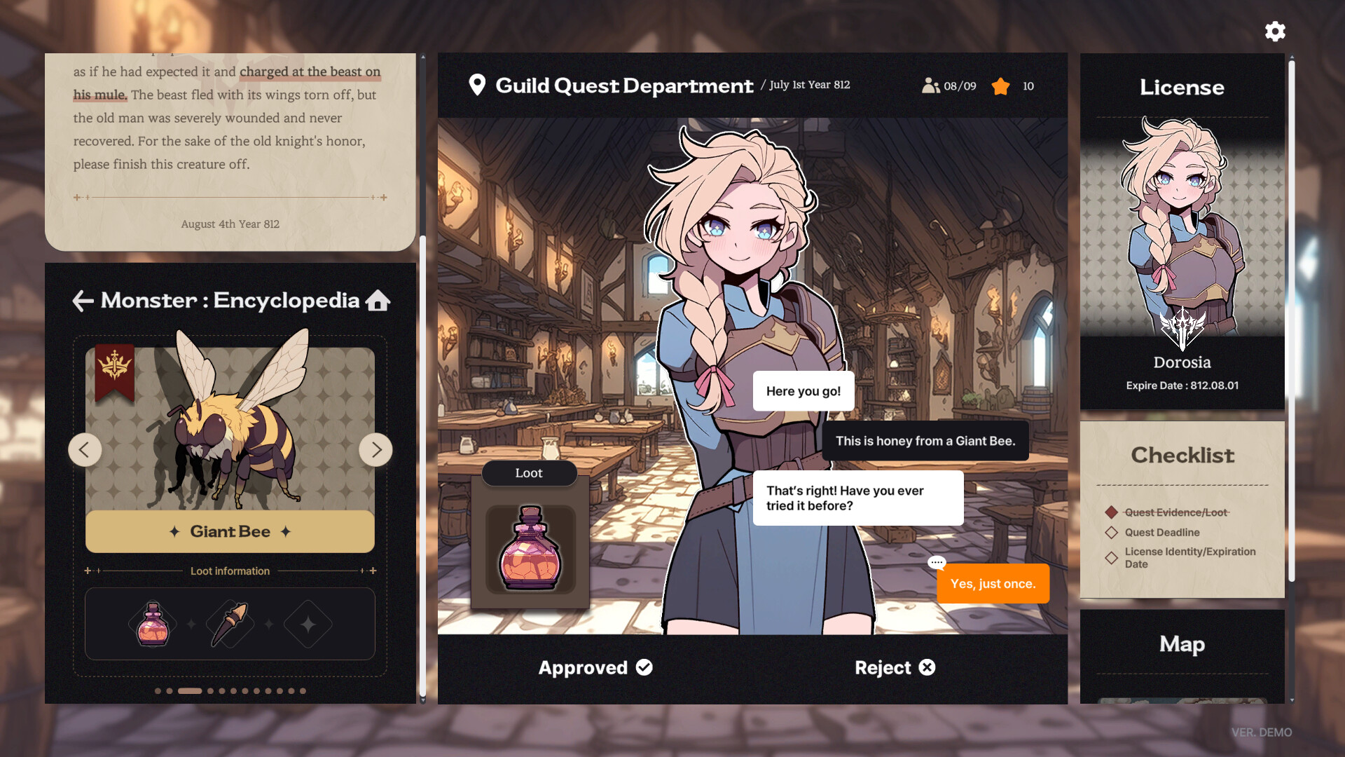 Galvatein : Adventurers' Guild Featured Screenshot #1