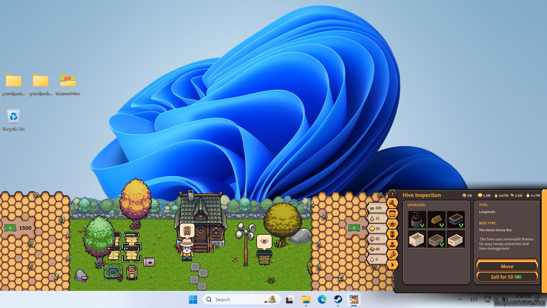 Grandpa's Bee Haven screenshot #1