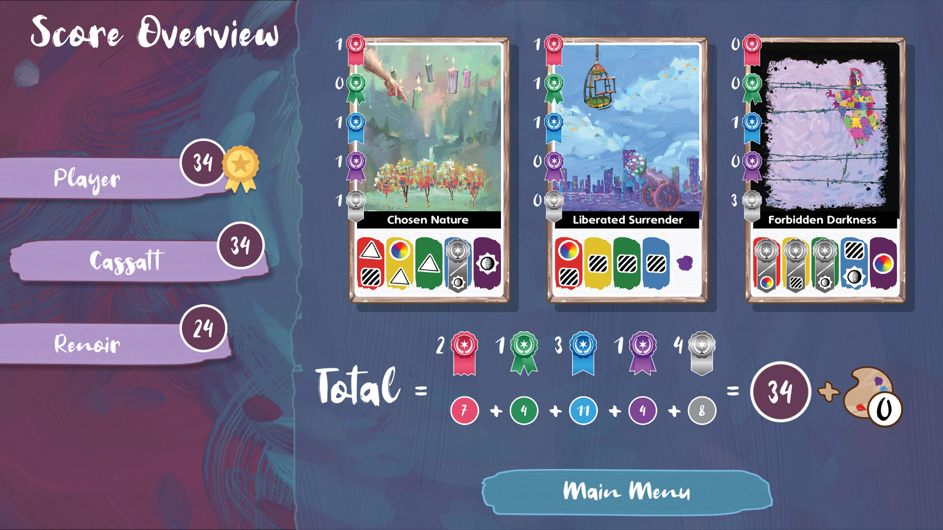 #8. Canvas - The Board Game (Steam) 由: Mipmap Digital