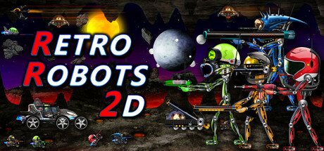 RETRO ROBOTS 2D Cover Image