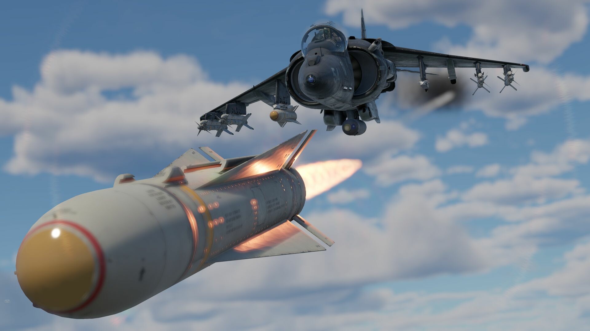 War Thunder - AV-8B Night Attack Pack PC gameplay screenshot 2 of 6