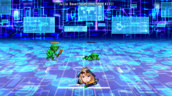 Screenshot of MAMA gameplay showing in-action mechanics