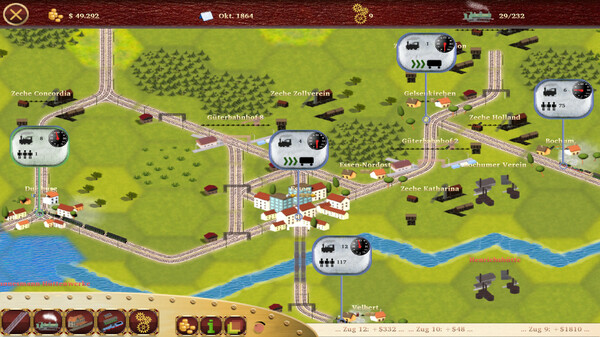 Screenshot 4 of Railroad Manager - final gameplay screenshot