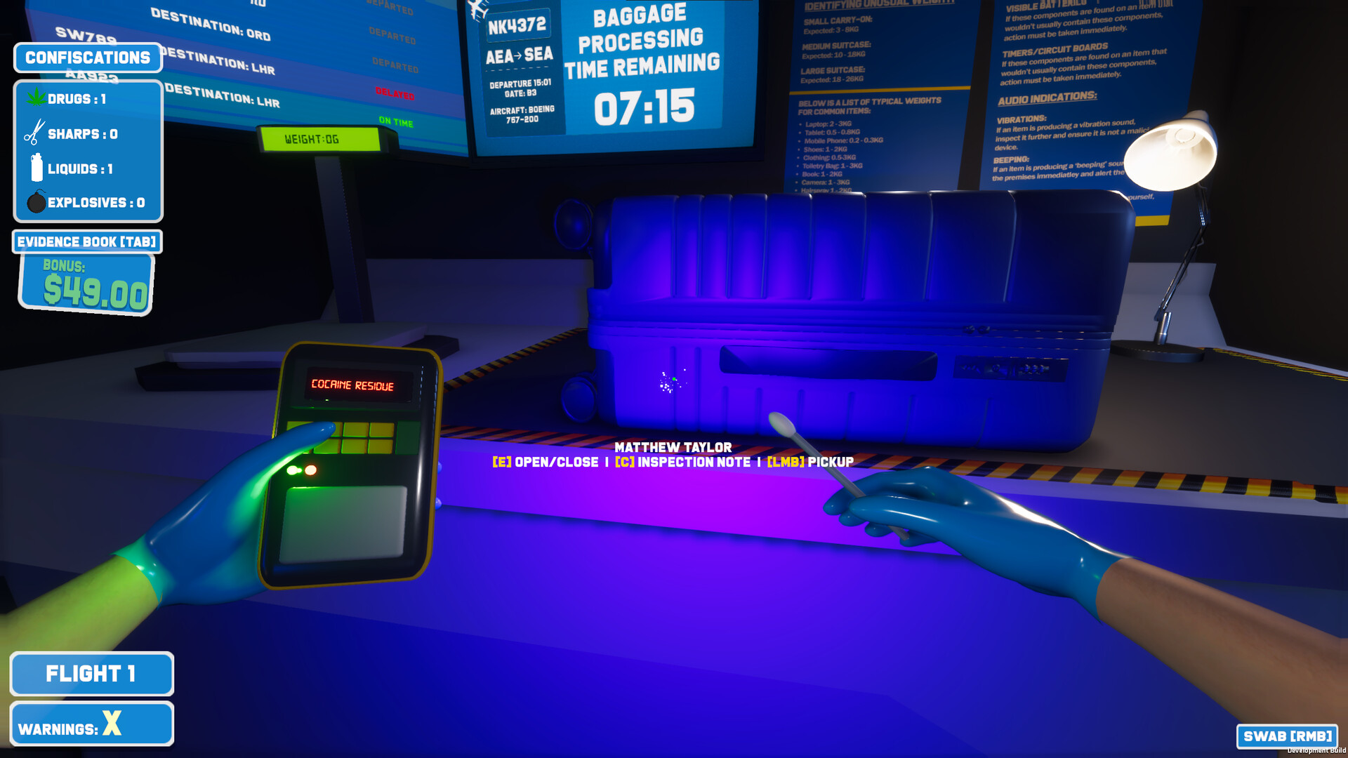 The Baggage Room — gameplay screenshot 2