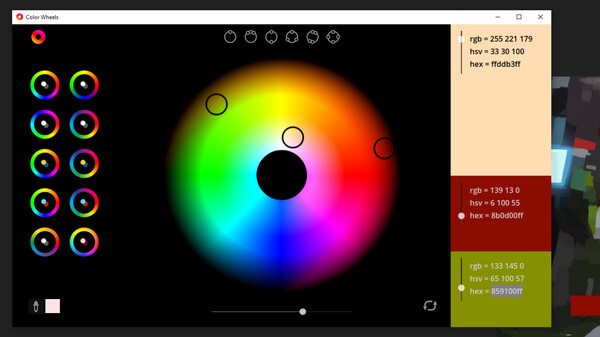 Скриншот из Color Wheels