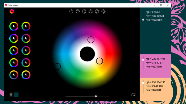 Скриншот из Color Wheels