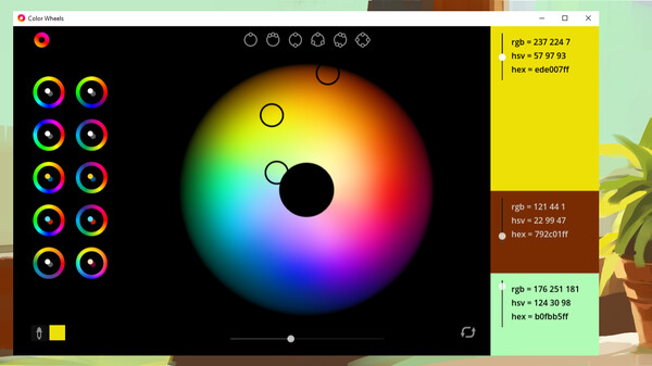 Скриншот из Color Wheels