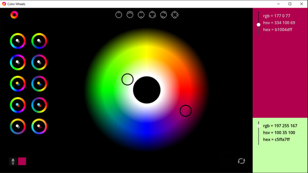 Скриншот из Color Wheels
