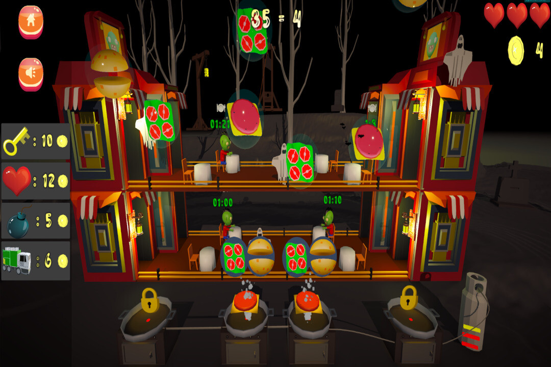 screenshot of Zombie Restaurant 1