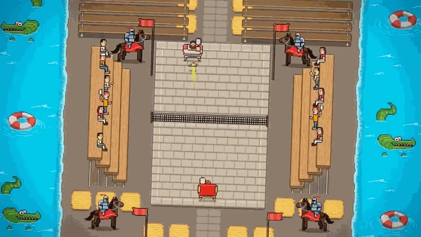 Timber Tennis: Versus video 1