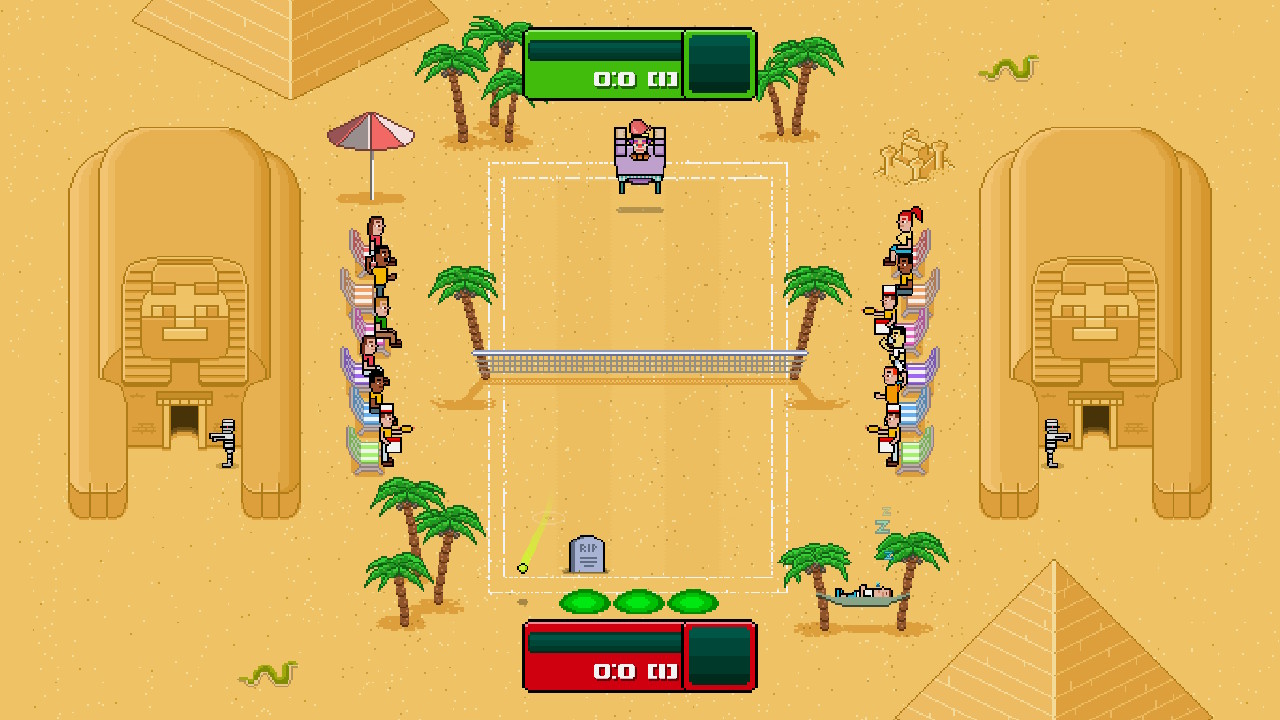 Timber Tennis: Versus screenshot #3