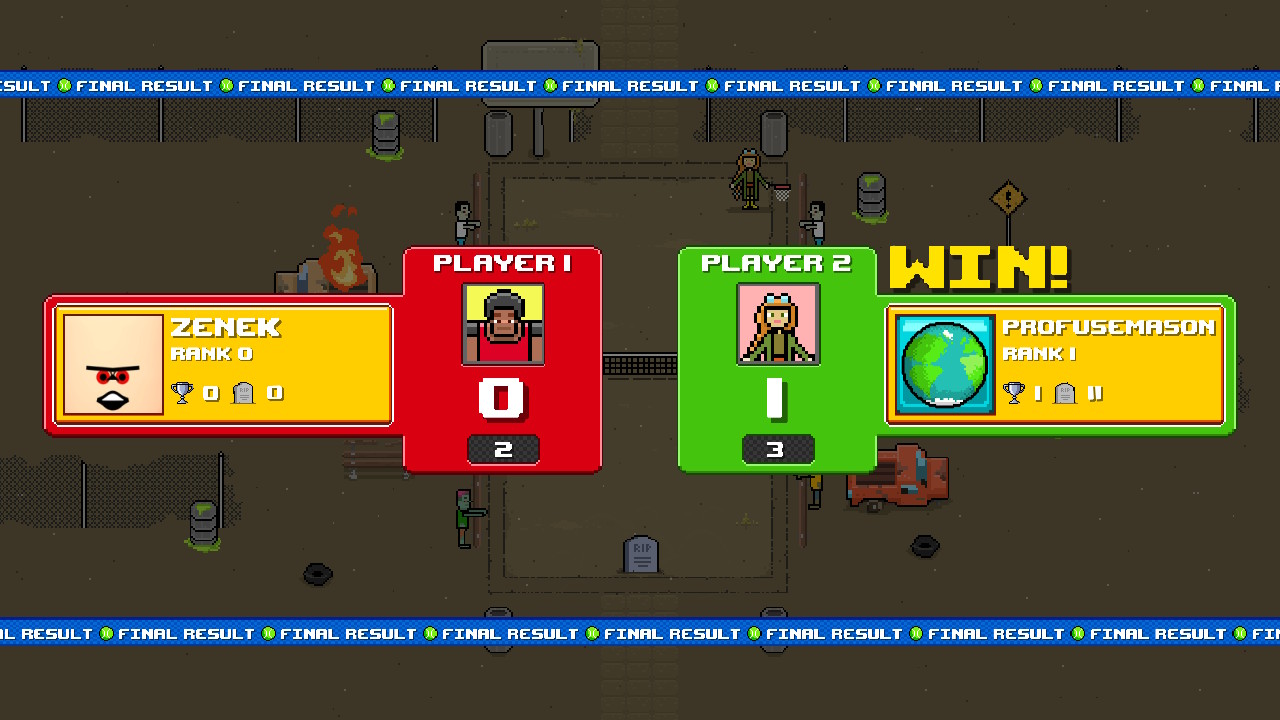 Timber Tennis: Versus screenshot #6