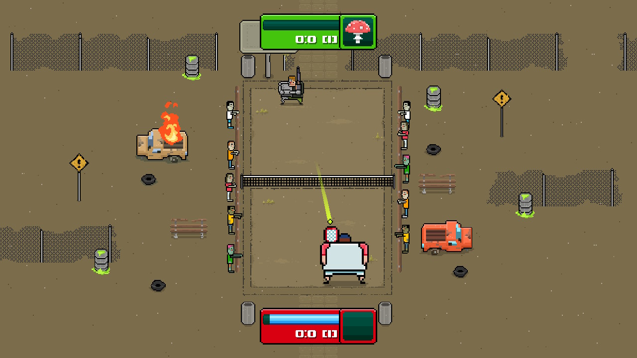 Timber Tennis: Versus screenshot #8