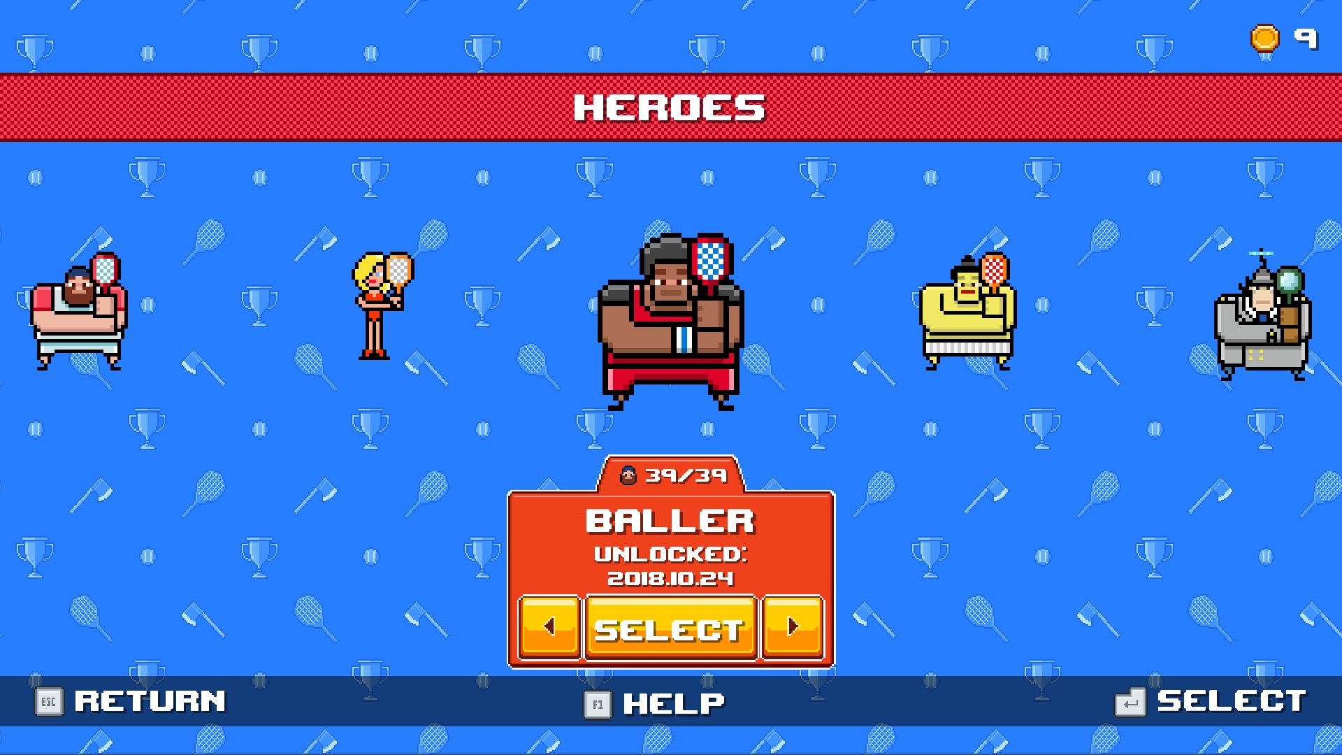 Timber Tennis: Versus screenshot #4