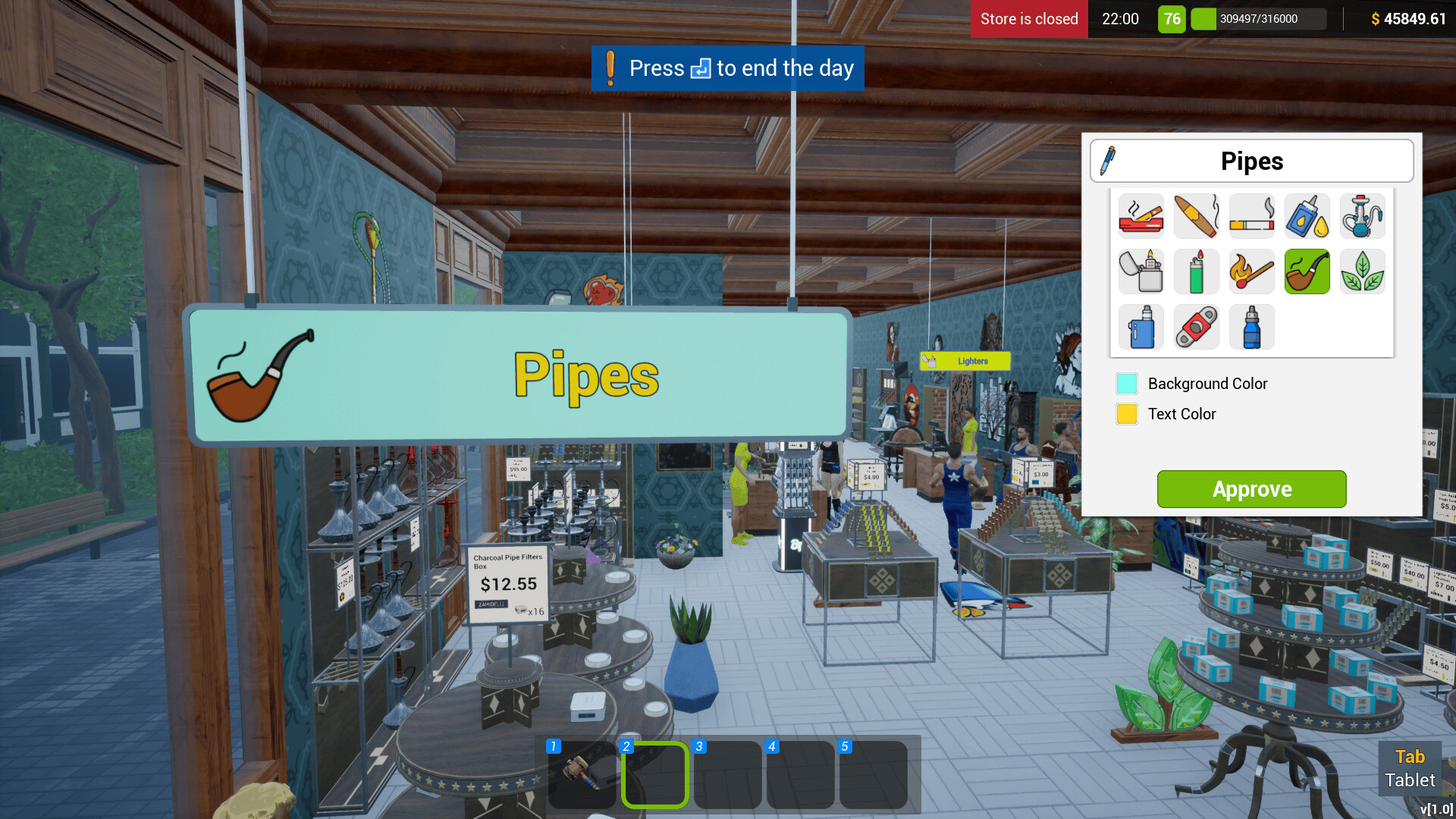 Tobacco Shop Simulator screenshot #24