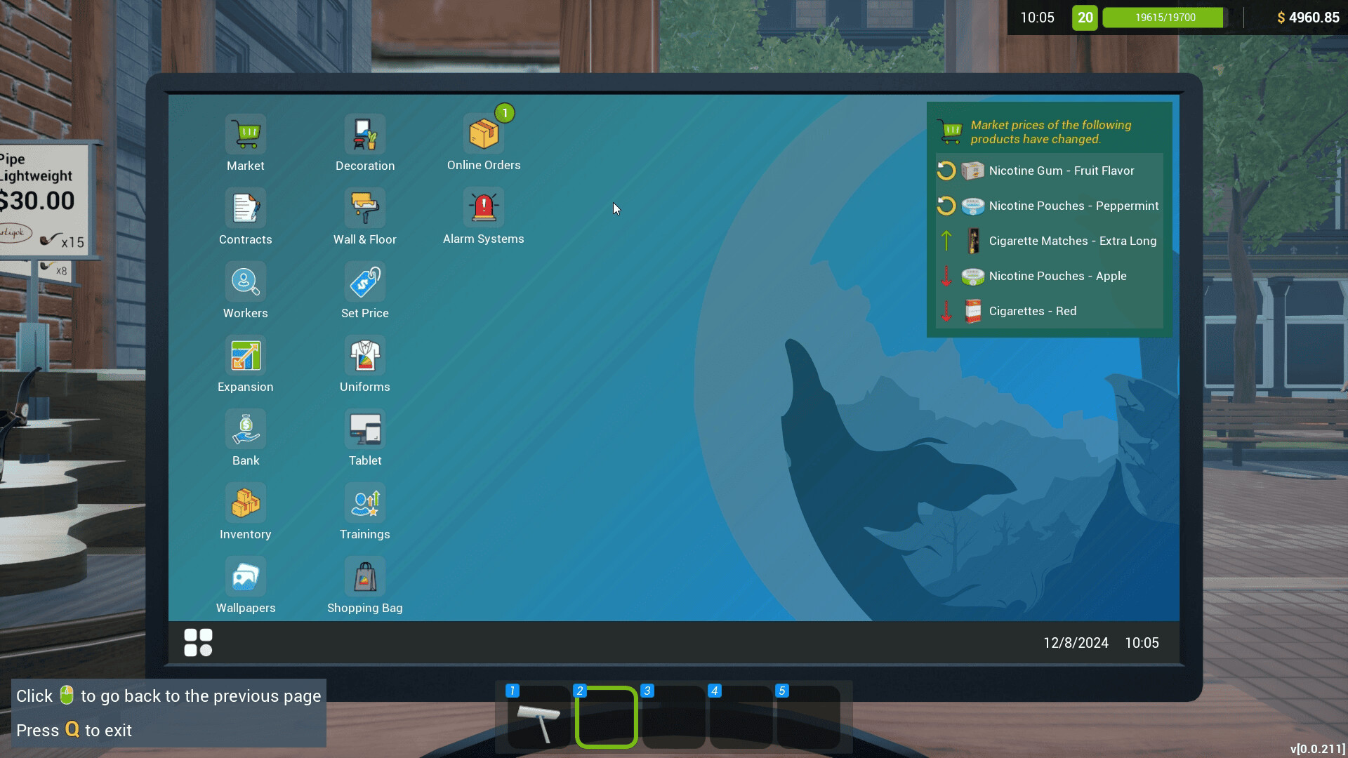 Tobacco Shop Simulator screenshot 8