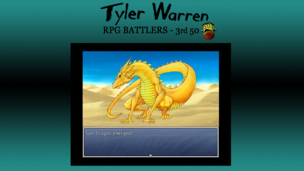 RPG Maker VX Ace - Tyler Warren RPG Battlers - 3rd 50
