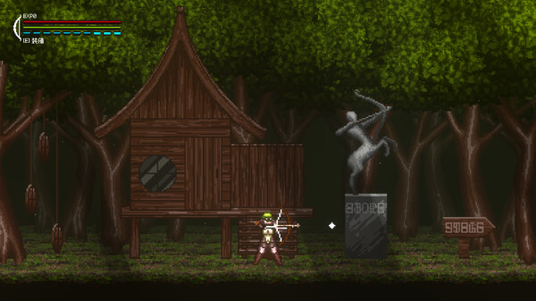 图片[2]-[ACT]精灵弓箭手与消失的大树/ Elf Archer and The Disappearing Giant Tree – R18 完整版（官中）-无忧免费游戏网