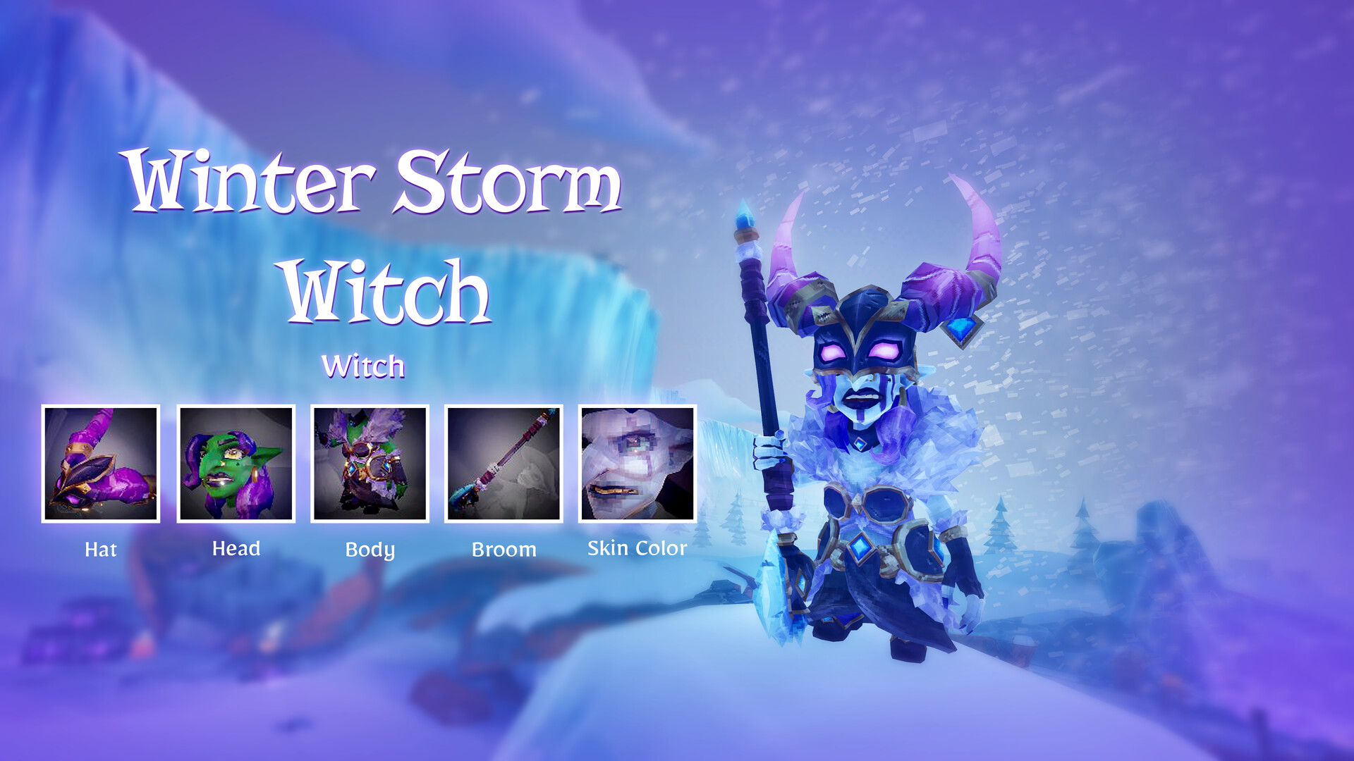 Witch It - Winter Storm Witch Skin Pack Featured Screenshot #1