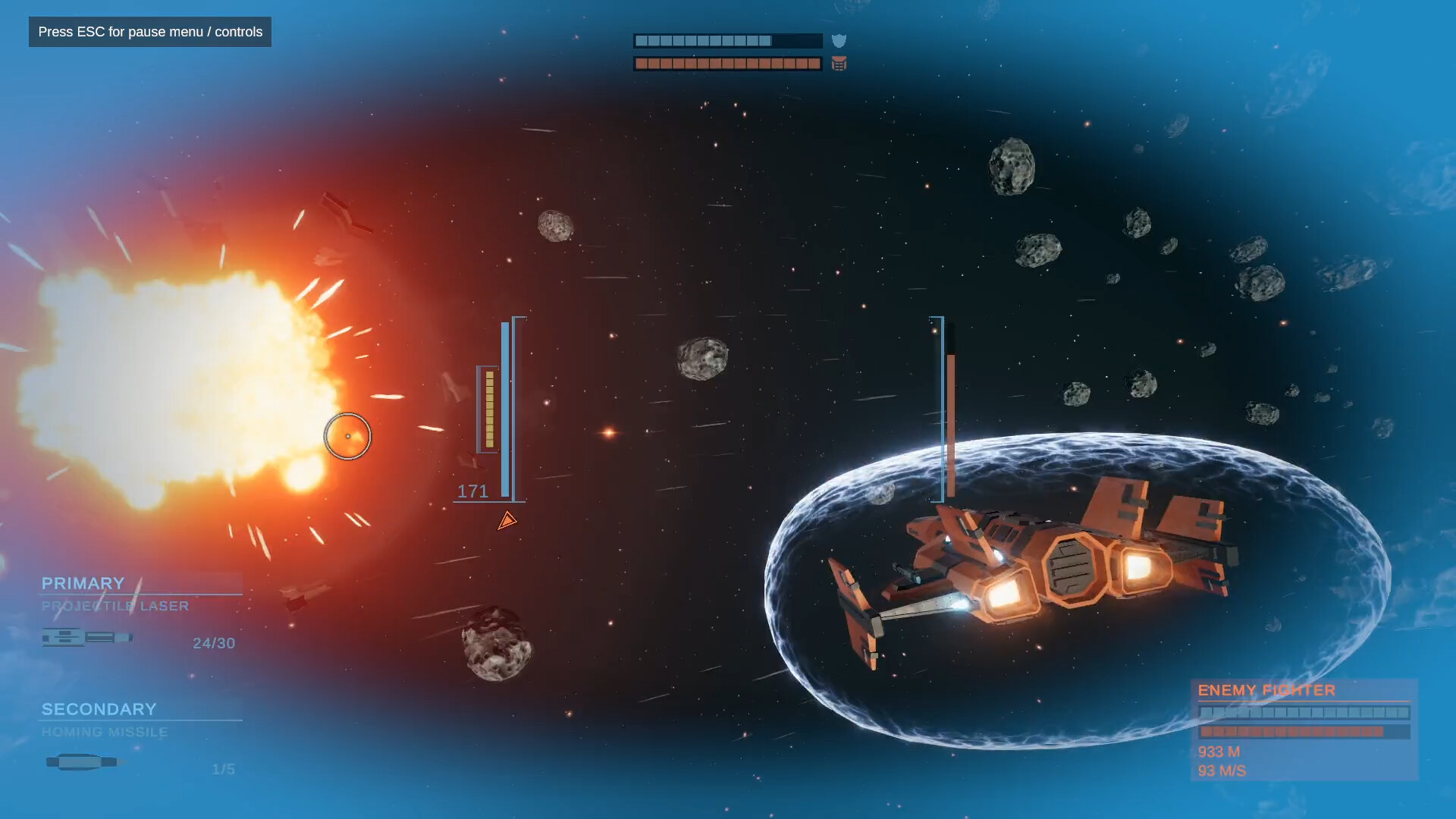 Starship Fighters: Space Combat Simulator screenshot 4