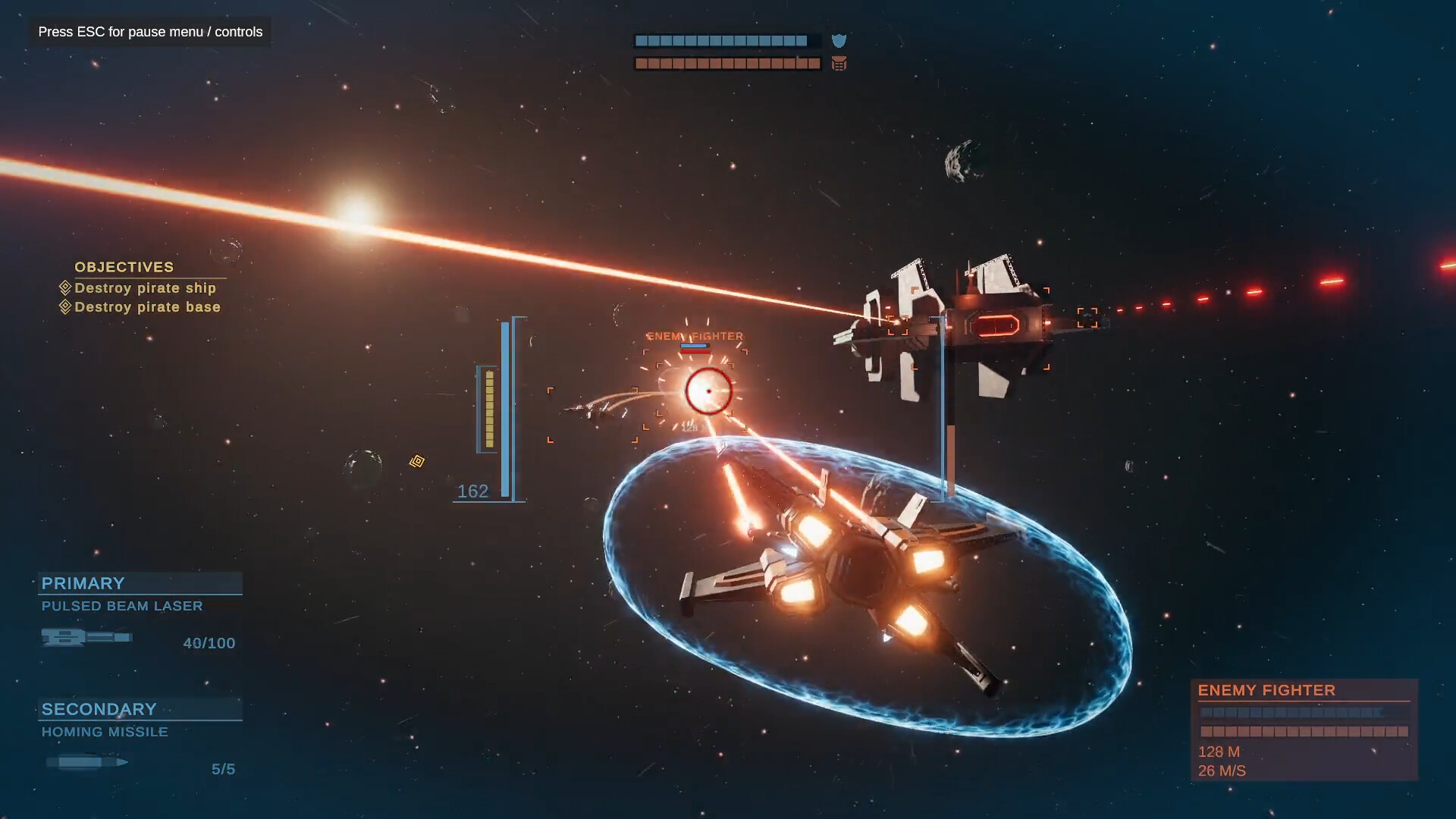 Starship Fighters: Space Combat Simulator screenshot #1