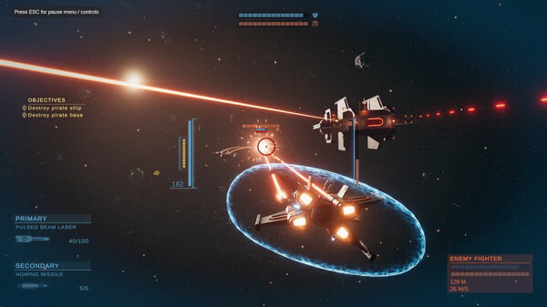 Starship Fighters: Space Combat Simulator screenshot 1