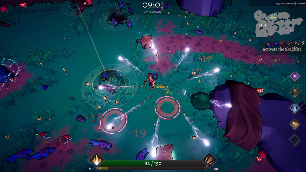 《Valkyrie Rising: Hordes of Ragnarök》游戏特色内容介绍